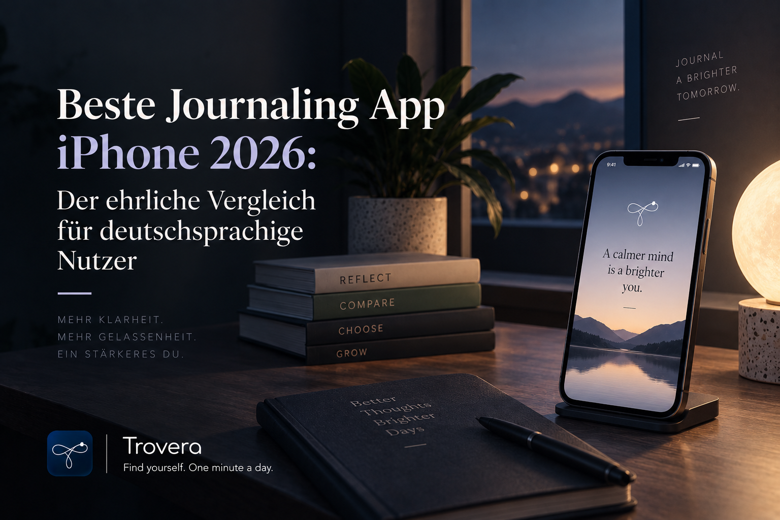 Beste Journaling App iPhone 2026: Der ehrliche Vergleich für deutschsprachige Nutzer